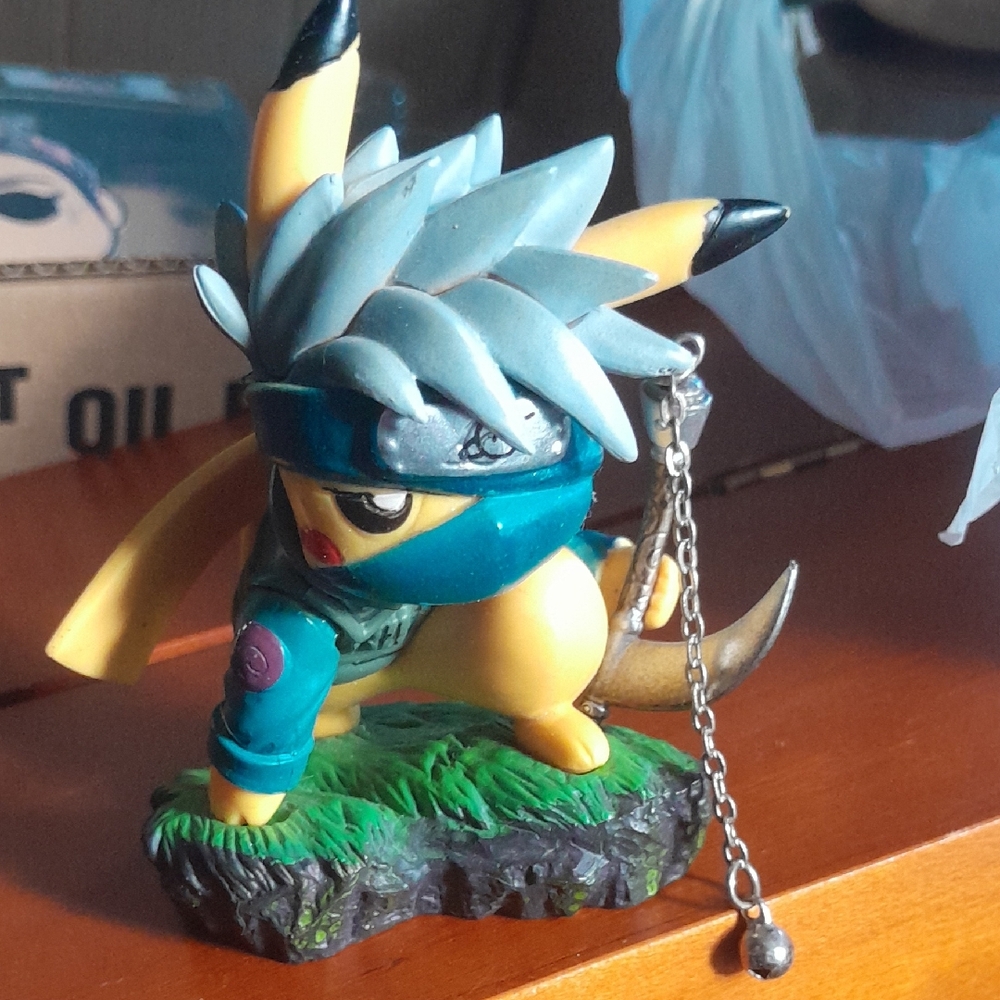 Anime-Inspired Pikachu Figurine